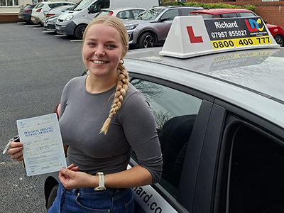 Heidi's Driving Test Pass Testimonial