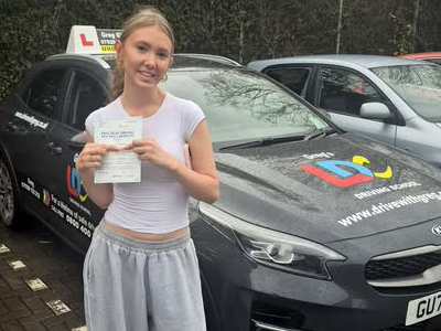 Millie's Driving Test Pass Testimonial