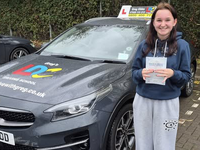 Trin's Driving Test Pass Testimonial