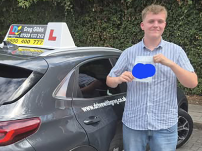 Charlie's Driving Test Pass Testimonial