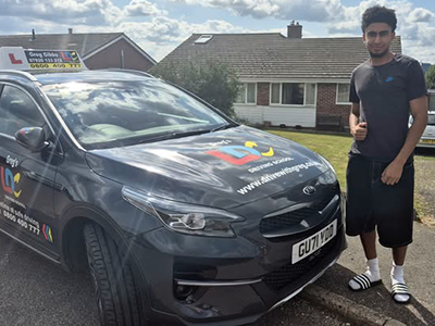 Essien's Driving Test Pass Testimonial