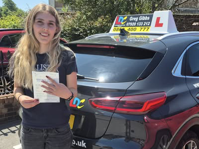 Libby's Driving Test Pass Testimonial