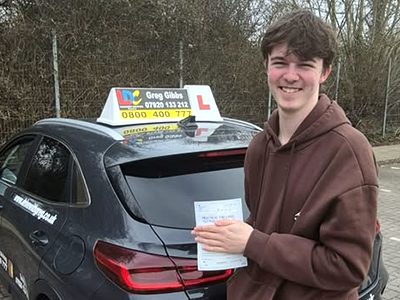 Tom's Driving Test Pass Testimonial