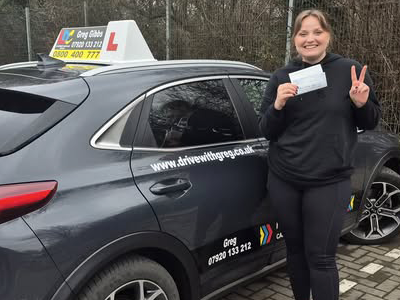 Olga's Driving Test Pass Testimonial