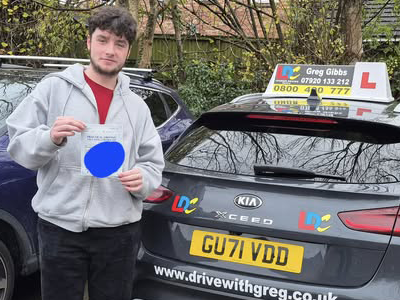 Ewan's Driving Test Pass Testimonial
