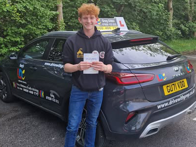 Harry's Driving Test Pass Testimonial