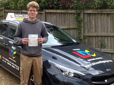 William's Driving Test Pass Testimonial