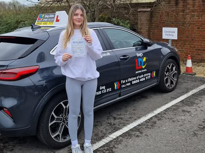 Keryn's Driving Test Pass Testimonial