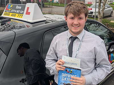 Aaron Bellham's Driving Test Pass Testimonial