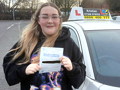 Isabella Spamer's Driving Test Pass Testimonial