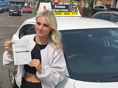 Sophie Bailey's Driving Test Pass Testimonial