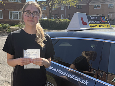 Oliwia Mogilnicka's Driving Test Pass Testimonial