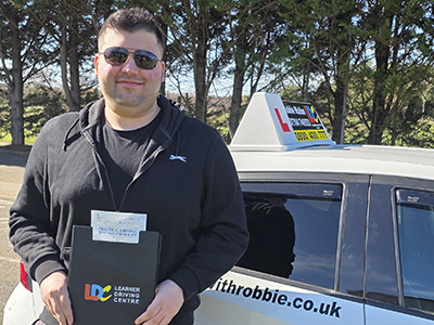 Zahraan Khan's Driving Test Pass Testimonial