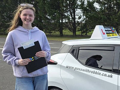 Fearne Wheeler's Driving Test Pass Testimonial