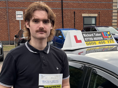 Kieran's Driving Test Pass Testimonial