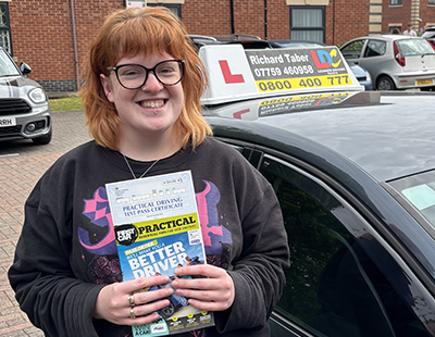 Grace's Driving Test Pass Testimonial