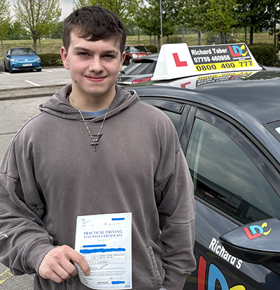 Ryley's Driving Test Pass Testimonial