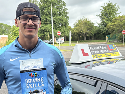 Jed's Driving Test Pass Testimonial