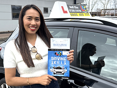 Cherrysa Magdadaro's Driving Test Pass Testimonial