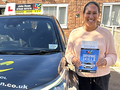 Debbie Thompson's Driving Test Pass Testimonial