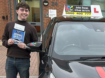 Nathan Hackett's Driving Test Pass Testimonial