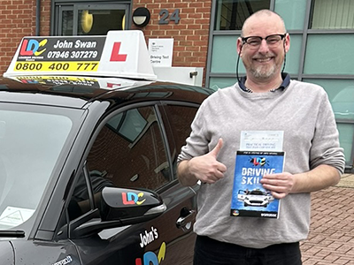 Richard Grant's Driving Test Pass Testimonial