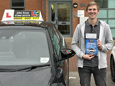 Adam Vesely's Driving Test Pass Testimonial