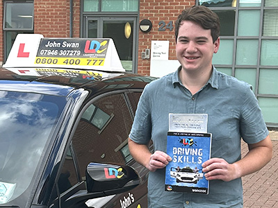 Luke Thomas's Driving Test Pass Testimonial
