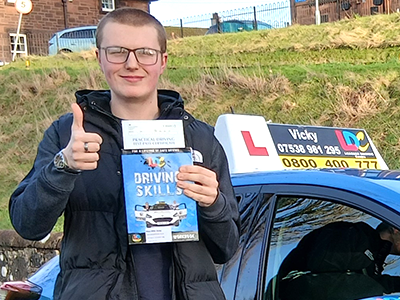 Bradley's Driving Test Pass Testimonial