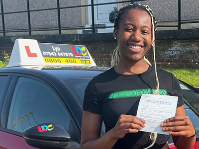 Karoline Ofori's Driving Test Pass Testimonial