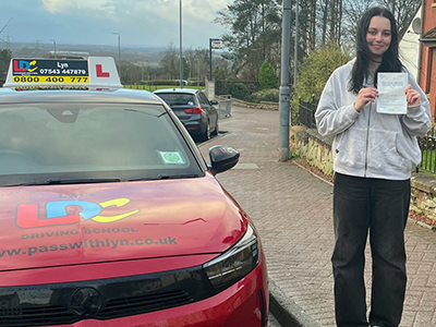 Ella Liddle's Driving Test Pass Testimonial