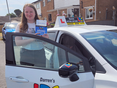 Isabella Lay's Driving Test Pass Testimonial