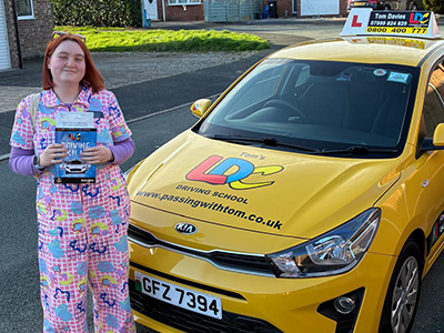 Abbie Manning's Driving Test Pass Testimonial