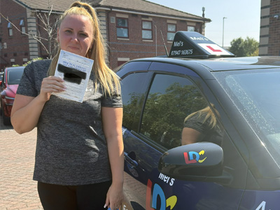 Sara Taylor's Driving Test Pass Testimonial