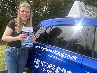 Rebecca Gibson's Driving Test Pass Testimonial