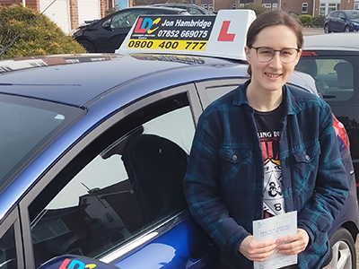 Jen Davis 's Driving Test Pass Testimonial