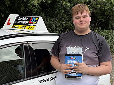 Liam Radford's Driving Test Pass Testimonial
