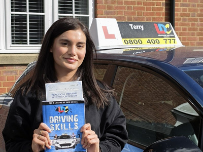 Marjan Biavaz's Driving Test Pass Testimonial