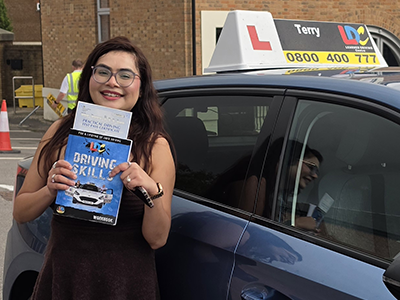 Nisha Gautam's Driving Test Pass Testimonial