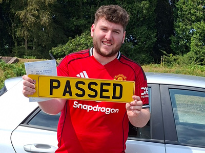 James Crimp 's Driving Test Pass Testimonial