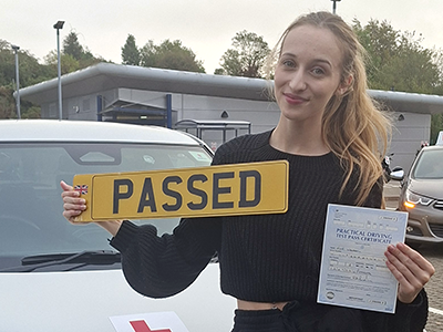 Evie Willson 's Driving Test Pass Testimonial
