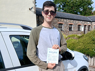 Harrison newns 's Driving Test Pass Testimonial