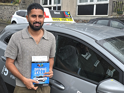 Sri Mani Jaswanth Punukollu's Driving Test Pass Testimonial