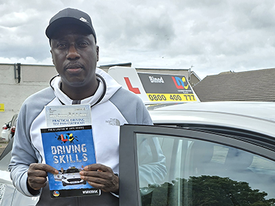 Sulayman Tambedou's Driving Test Pass Testimonial