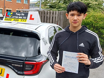 Darren's Driving Test Pass Testimonial