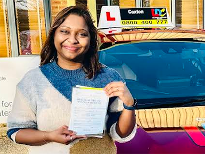 Harini's Driving Test Pass Testimonial