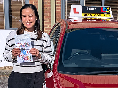 Gloryvi S.'s Driving Test Pass Testimonial