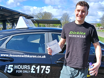 Keiran's Driving Test Pass Testimonial
