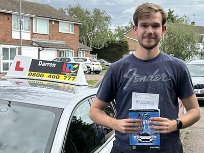 Jack Meikle's Driving Test Pass Testimonial
