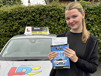 Ruby Malin's Driving Test Pass Testimonial
